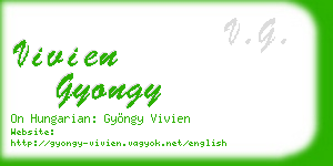 vivien gyongy business card